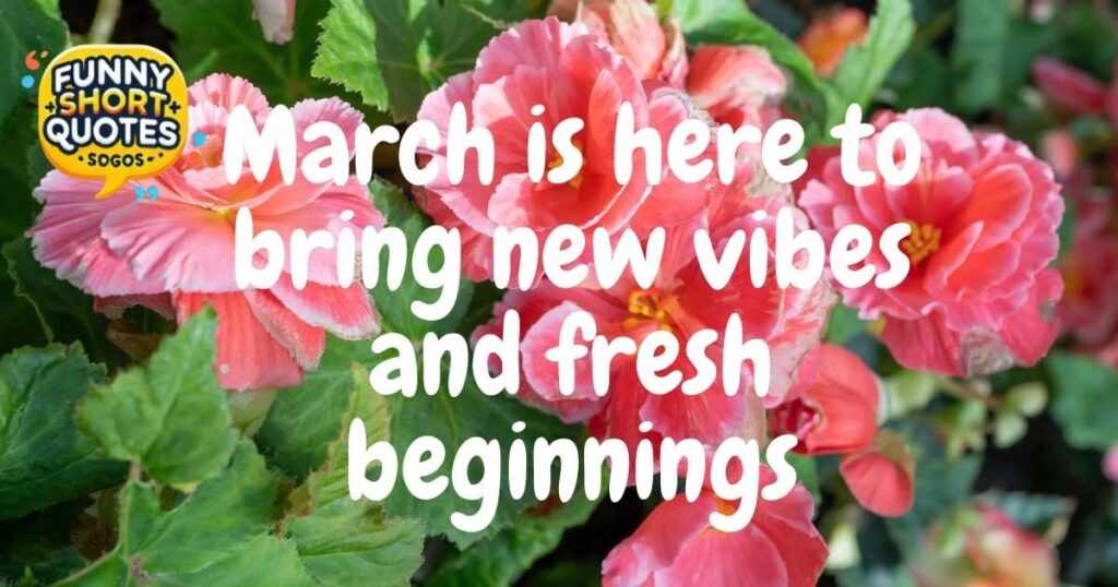 First Day of March Quotes for Instagram