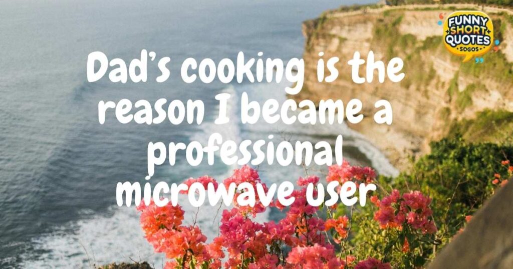 Funny Quotes About Dad’s Cooking Skills