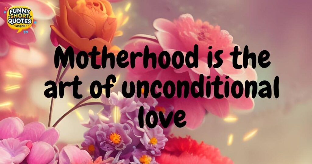 I Love Being a Mom Short Quotes