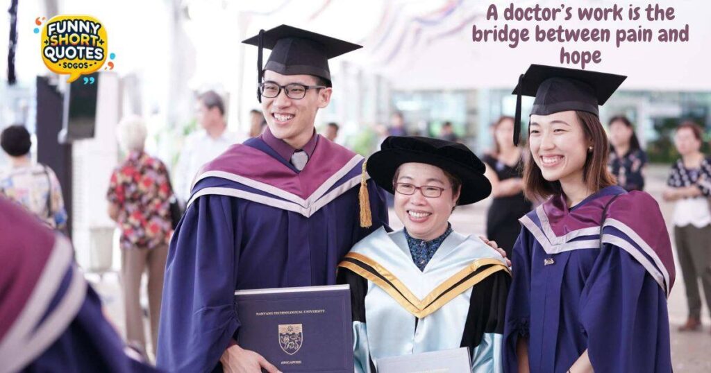 Short Graduation Quotes for Doctors